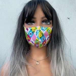 Beautiful Unique Handmade Masks ✨ Monsters Inc. 👁👽